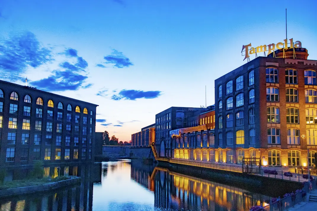 buildings and body of water during day